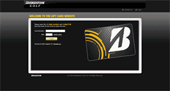 Desktop Screenshot of giftcard.bridgestonegolf.com